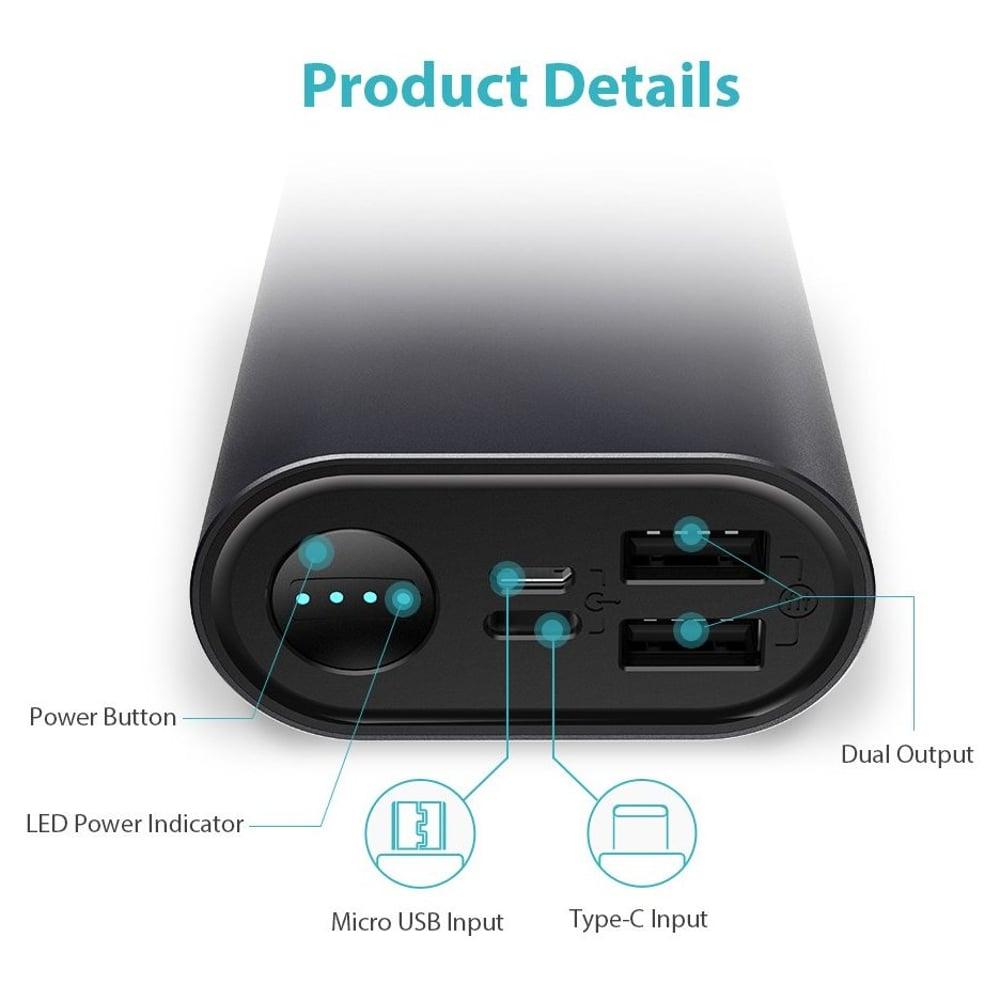 Romoss SE10+-301-02 Power Bank 10000mAh Black