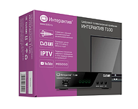 Ресивер(телевизионный приемник) TV mini DVB-T2 ИНТЕРАКТИВ Т100