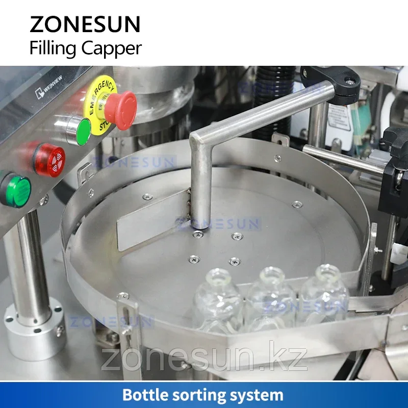 Машина для наполнения и укупорки флаконов ZONESUN ZS-AFX10