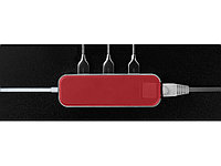 Хаб USB Rombica Type-C Chronos Red8