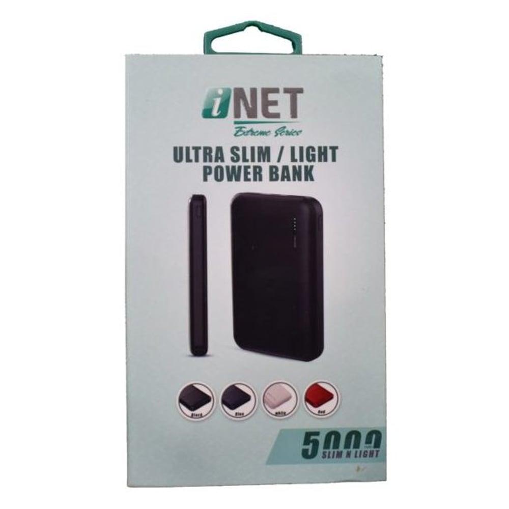Inet Power Bank 5000mAh Black
