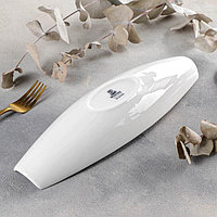 Блюдо Wilmax, 33×10 см, фарфор, цвет белый2