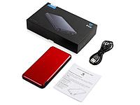 Внешний аккумулятор Forge v.2, металл, 10000mah, красный6