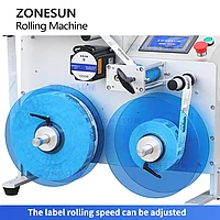 ZONESUN ZS-RW3 Перемотка рулонных этикеток с помощью датировщика