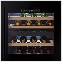 Встраиваемый винный шкаф LEX LWD6036BL dual zone S