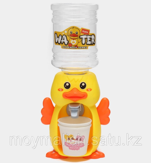 Мини-электрический музыкальный детский кулер , диспенсер для воды "Funny Duck",