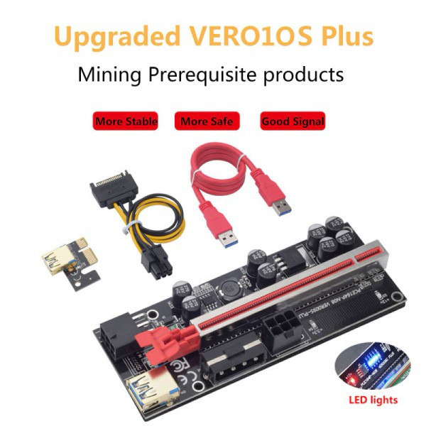 Riser/Райзер PCI-E x1 x16 VER010S Plus