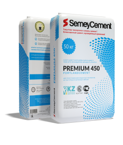 Цемент М-450 PREMIUM Semey Cement 50кг