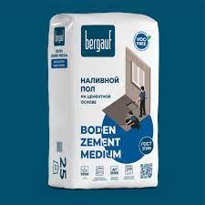 Наливной быстротвердеющий пол BODEN ZEMENT MEDIUM, Bergauf