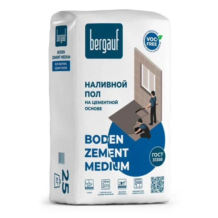 BERGAUF BODEN ZEMENT MEDIUM
