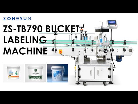 Автоматическая этикетировочная машина для ведер ZONESUN ZS-TB790