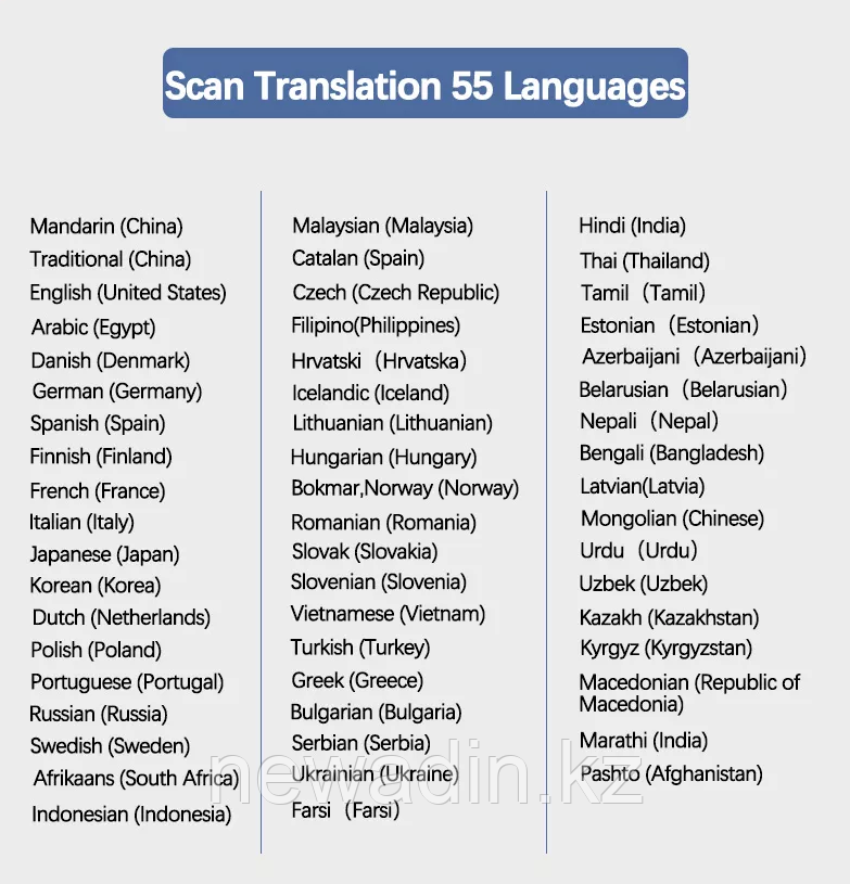 Голосовой переводчик-сканер ReVizorro® Birgus AI translator